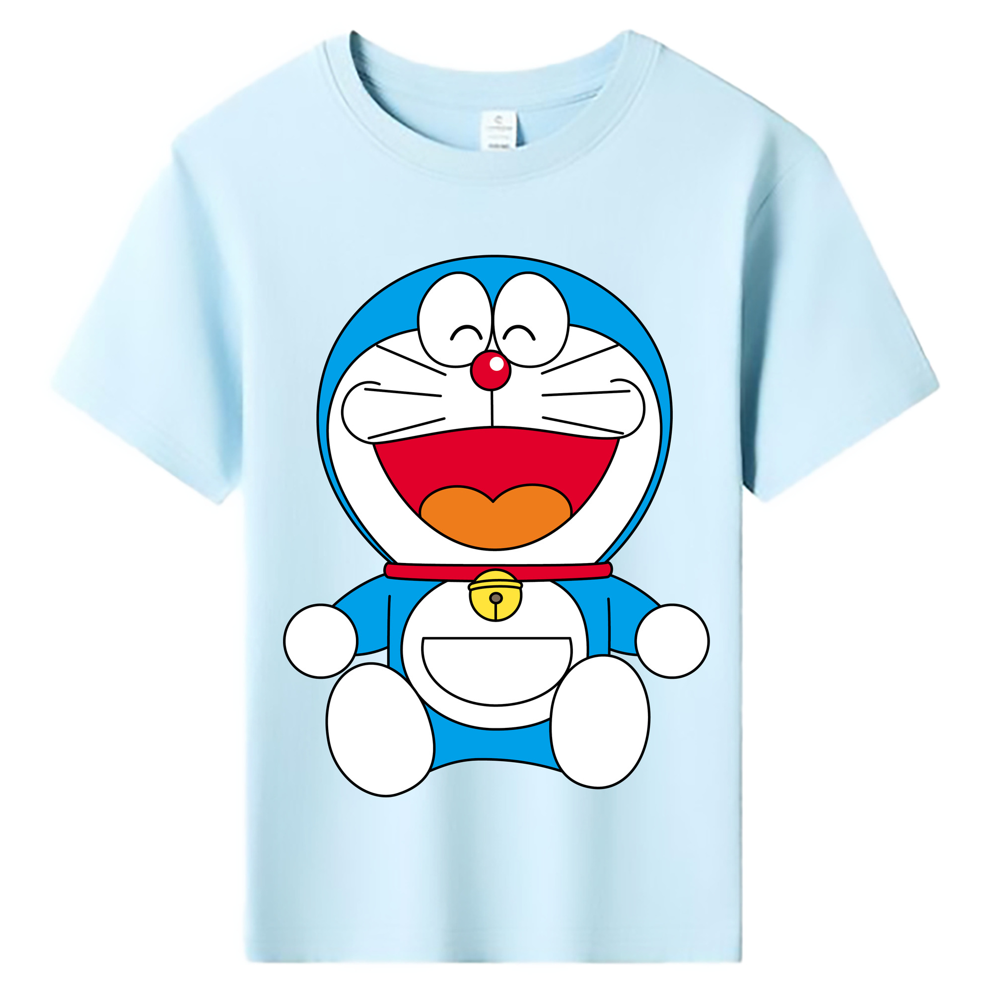 （画像用） ドラえもん Doraemon 綿100％キッズTシャツ（フロントプリント）